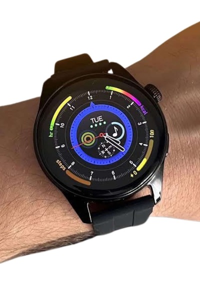 Hmngoakkllby Akıllı Saat 1.5 Inç Amoled Ekran Çift Kordonlu Gps Nfc Uyumlu Akllhmng