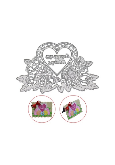 Dıy Karbon Çelik Doğum Günü Kartı Öldü El Yapımı Kalıp Kesme Şablonu Scrapbook Craft Die