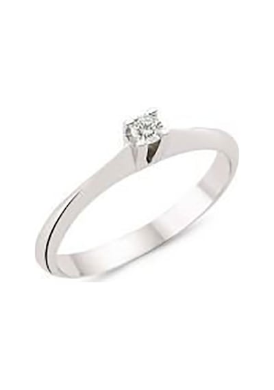 Tektaş Pırlanta Yüzük 0,12 Ct G-Vs 2,10 Gram 18 Ayar Altın