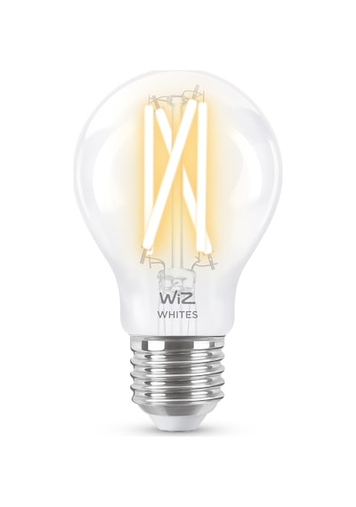 Wiz 60W Sarı-Beyaz Ambiyans E27 Şeffaf Cam Akıllı Filament Ampul (A60)