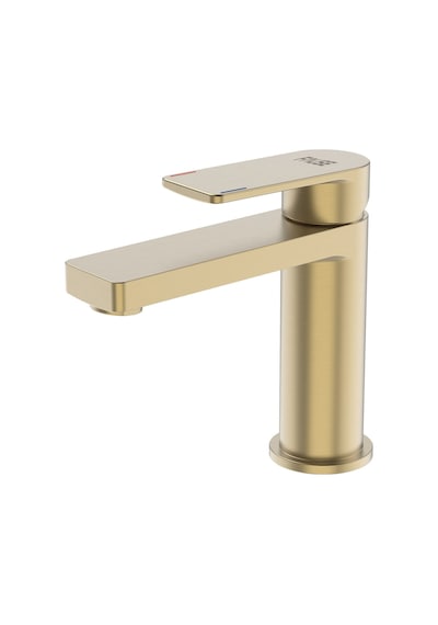 Fause Lavabo Bataryası Piedra Fırçalanmış Altın Klb122-bg Fırçalı Altın