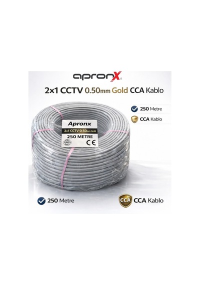 Cctv Kablo 2+1 2x0,50mm 250 Metre