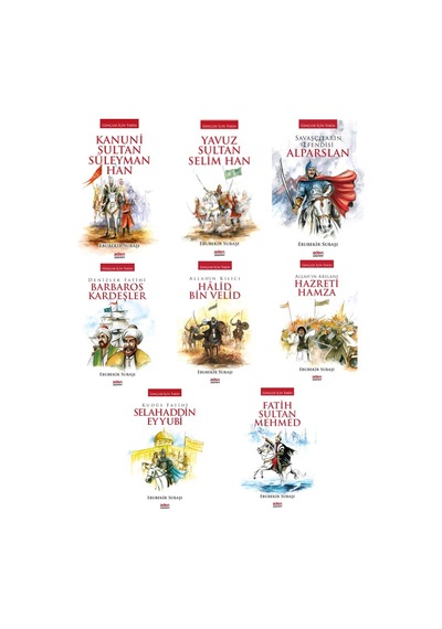 Gençler İçin Tarih Serisi Alparslan-Fatih Sultan Mehmed 8'li Set - 551078604