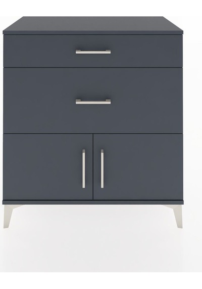 Hyperion Şifonyer 2 Çekmeceli 2 Kapaklı 88x44x96 Antrasit-ant... Antrasit Hyperion Şifonyer 2 Çekmeceli 2 Kapaklı 88x44x96 Antrasit-ant... Antrasit