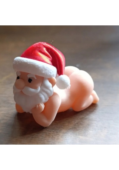 Yılbaşının En Komik Hali: 4'lü Poz Veren Bebek Noel Baba Figür Seti - 3d Tasarım Dekoratif Süs