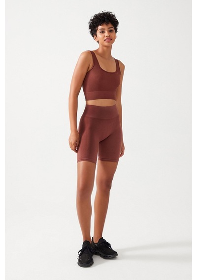 Los Ojos Kadın Kahverengi Askılı Fitilli Kare Yaka Crop Top Büstiyer Square Kahverengi Los Ojos Kadın Kahverengi Askılı Fitilli Kare Yaka Crop Top Büstiyer Square Kahverengi