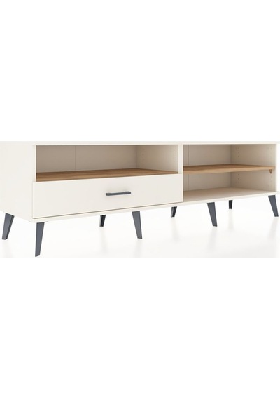 Hyperion Tv Ünitesi 2 Raflı Tek Çekmeceli 176x44x51 Aytaşı-çam/aytaşı Atlas Çam/aytası Hyperion Tv Ünitesi 2 Raflı Tek Çekmeceli 176x44x51 Aytaşı-çam/aytaşı Atlas Çam/aytası