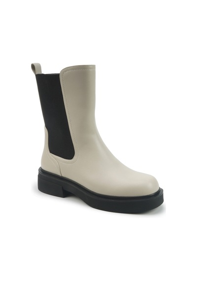 Nine West Candıce 5pr Kırık Beyaz Kadın Düz Bot 000000000102012207 Beyaz