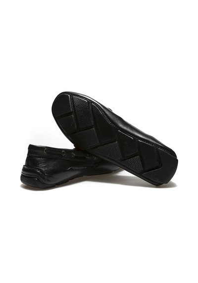 Sıyah Oxford Klasik Erkek Giuseppe Mengoni Mo-7810-7574 Gıuseppe Mengonı Siyah Antik Null Siyah