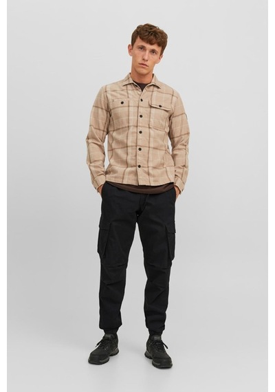 Jack & Jones Jack&jones Jpstkane Jjnoah Cuffed Cargo Noos Siyah 001