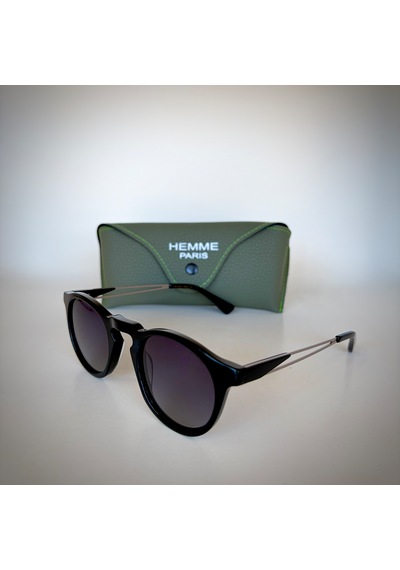 Hemme Paris He9025s C3 Unisex Güneş Gözlüğü Siyah