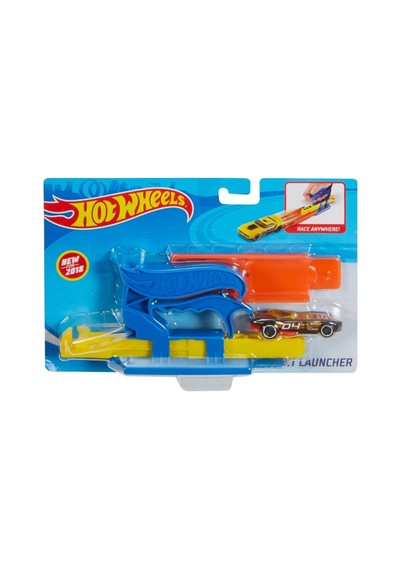 Hot Wheels Cep Araba Fırlatıcısı ve Arabası - Mavi - FVM08 FTH84