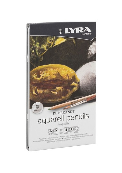 Lyra Rembrandt Acquarell 12 Lı Metal Kutu Çok Renkli