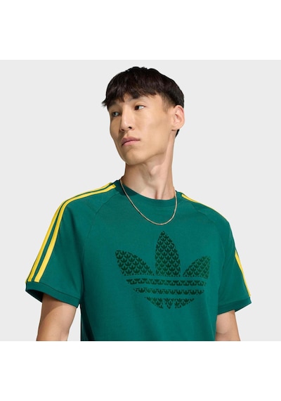 Adidas Monogram Erkek Yeşil Tişört Kd1359 Yeşil