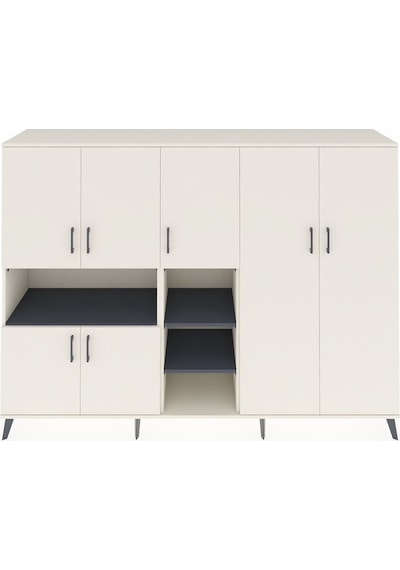 Hyperion Dolap 13 Raflı 7 Kapaklı 220x44x163 Aytaşı-aytaşı/antras Aytaşı-aytaşı/antrasit Hyperion Dolap 13 Raflı 7 Kapaklı 220x44x163 Aytaşı-aytaşı/antras Aytaşı-aytaşı/antrasit
