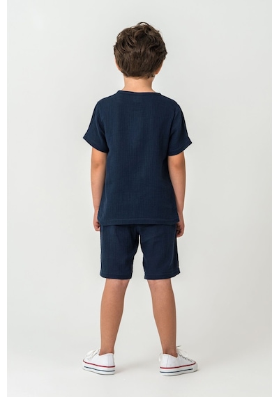 U.s. Polo Assn. Erkek Çocuk Lacivert Bermuda Takım Us2439-c-v4 Lacivert