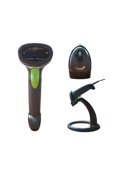 Tcode Tc1570 1D Kablolu Usb + Stand B.Okuyucu Siyah