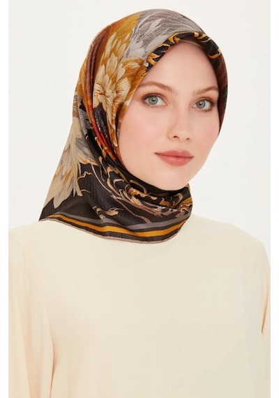 Armine Nostalji Sura İpek Eşarp 24ka9220d03-02 Çok Renkli