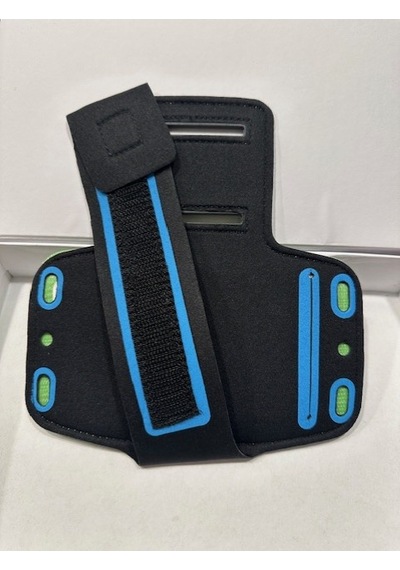 Yeşil Telefon Kol Bandı Sporcu Kılıfı Büyük Telefonlar İçin Koşu İçin Telefon Kılıfı 16x8 Cm Yeşil