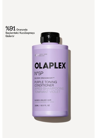No. 5p Blonde Enhancer Toning Conditioner Renk Koruyucu & Bağ Güçlendirici Mor Saç Bakım Kremi 250 ML