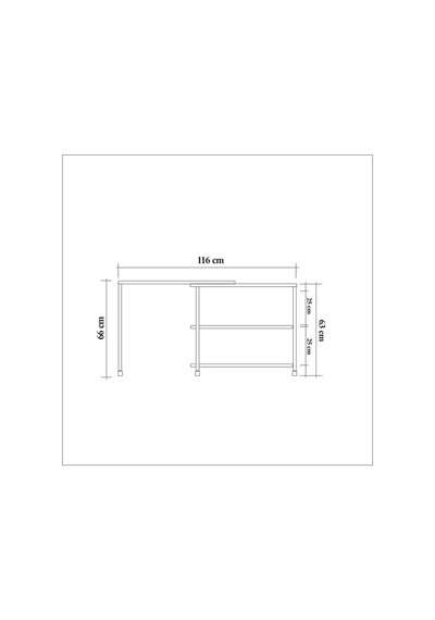 Malaga 360 Derece Dönebilen Yan Sehpa Atlantik 76x70x66 Cm Atlantik Çam