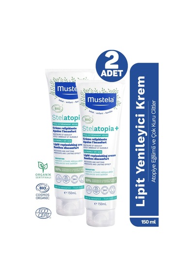 Mustela Stelatopia Cream 150 Ml 2 Adet