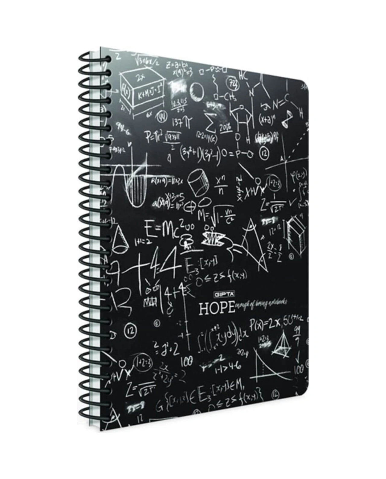 Hope 19x26 Cm Spiralli Karton Kapak 100 Yaprak Kareli Defter 3-1197000-2011