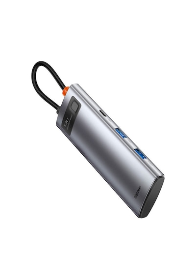 Baseus Metal Gleam 7 In 1 Multifonksiyonel Hub Dock Station