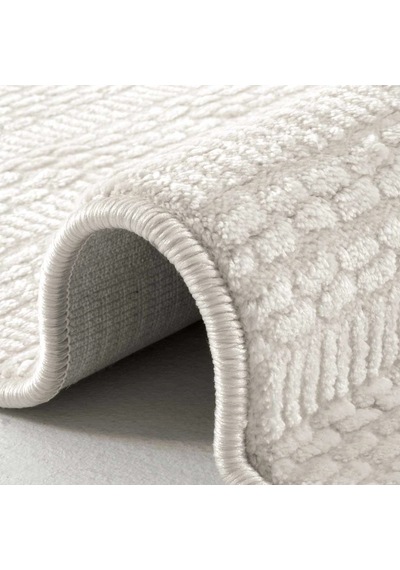 Hoom Rugs Akik 8611 Krem Modern Makine Halısı Krem