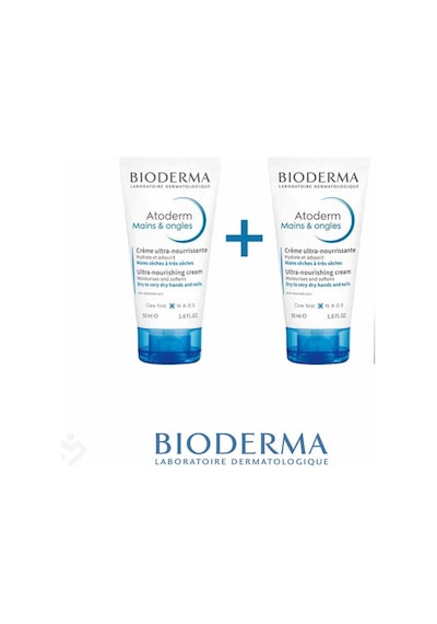 Bioderma Atoderm El Ve Tırnak Bakım Kremi 2x50ml İkiz Set