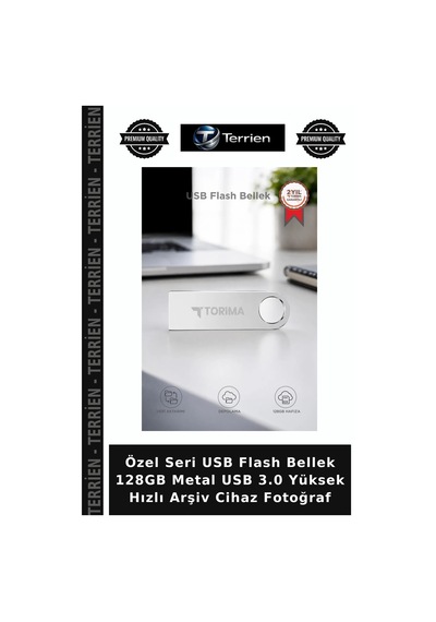 Özel Seri Usb Flash Bellek 128gb Metal Usb 3.0 Yüksek Hızlı Arşiv Cihaz Fotoğraf