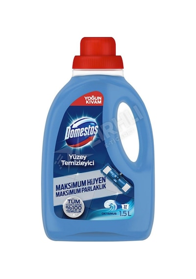 2 Adet Domestos Yüzey Temizleyici Okyanus 1500 Ml Tekli