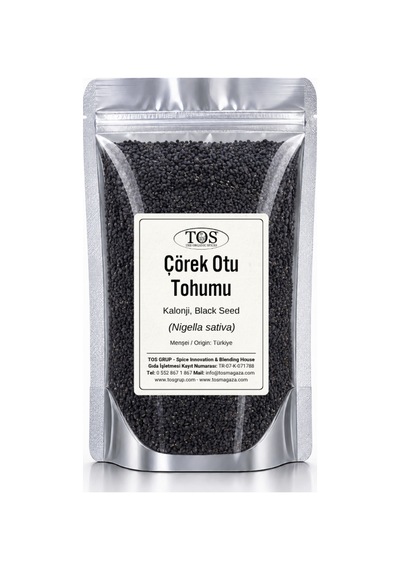 Çörek Otu Tohumu 1 kg (1. Kalite) Nigella sativa / Kalonji, Black Seed