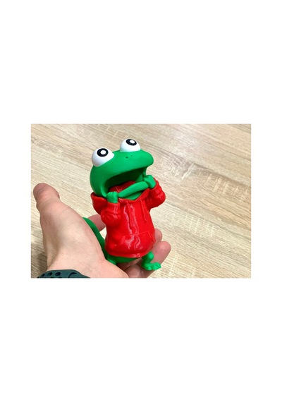 Kapüşonlu Kertenkele Figürü 10cm