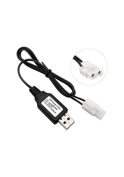 Pm-33598 9.6v Ni-cd 250ma Usb Şarj Kablosu Ket-2p Tamiya Soketli 30cm
