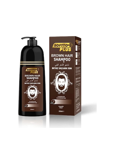 Softto Plus Brown Hair Shampoo 350 Ml