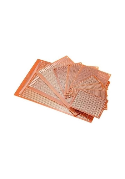 13x25 Delikli Bakır Plaket 130x250mm