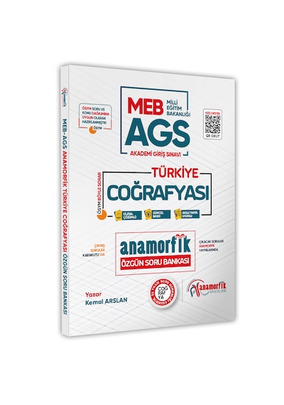 Meb-ags Anamorfik Coğrafya Güncel Soru Bankası Yeni Müfredat Diji