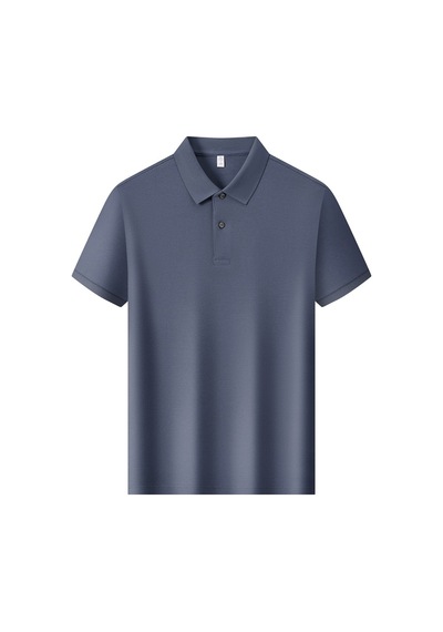 New Performance Premium Polo T-shirt %100 Pamuk Mercerize Grimsi Mavi