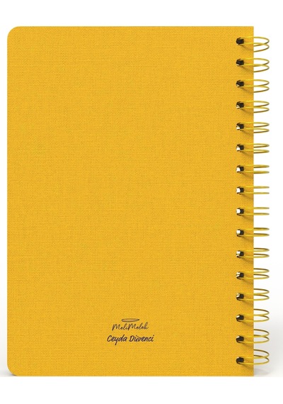 Melimelek Planner Hardal Bez Ciltli - Ceyda Düvenci Diğer