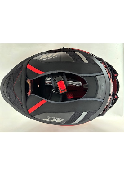 Şeffaf Güneş Vizörlü + Mt Thunder 4sv Luminence D1 Kapalı Kask Mat Siyah