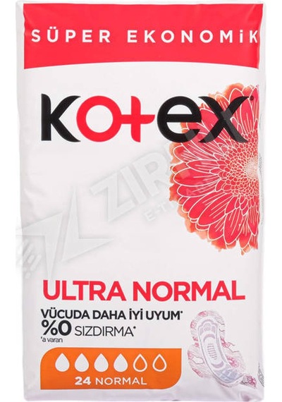 3 Adet Kotex Ultra Quadro Normal 24lü 134 Gr