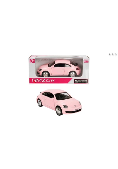 Göçmen 1:32 Rmz City Pembe Serisi Die Cast Model Araba - Volkswagen New Beetle Pembe