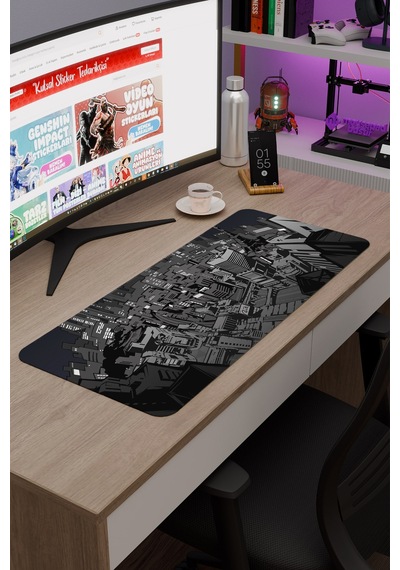 Persona 5 Kaymaz Dikişli Kauçuk Oyuncu Mousepad V4 - 70x30 Xl Gaming Mouse Pad Fare Altlığı