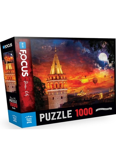 1000 Parça Puzzle - Galata Tower Galata Kulesi