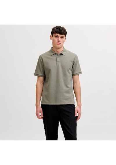 Jack&jones Austin Erkek Kahverengi Polo Yaka Tişört