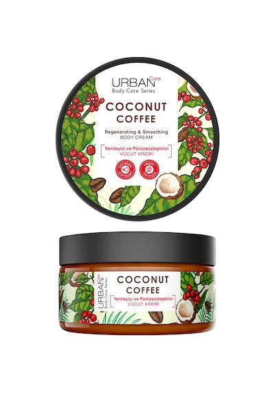 Urban Care Coconut Coffee Yenileyici ve Pürüzsüzleştirici Vücut Kremi 200 ML