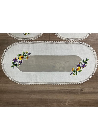Yatak Odası Örtü Takımı Ekru