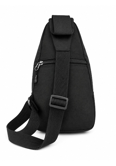 Bady Bag Çok Bölmeli Çapraz Erkek Omuz Çantası Günlük Kullanım İçin Pratik Tasarım Siyah