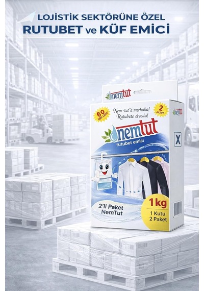 Rutubet Emici Nem Alıcı Koku Ve Küf Giderici 1 Kg 2 Adet Nem Tutucu Diğer